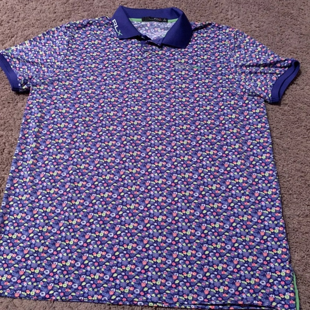 Ralph Lauren RLX Moisture Wicking Floral Shirt